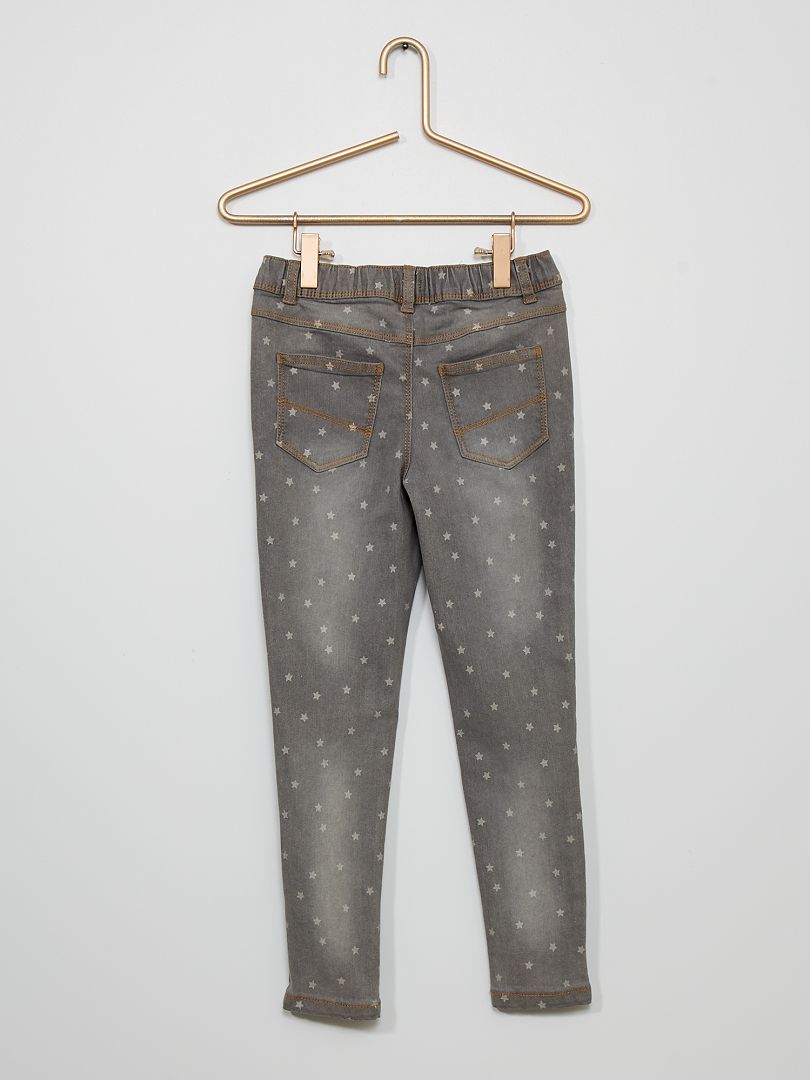 Jegging elástico GRIS - Kiabi