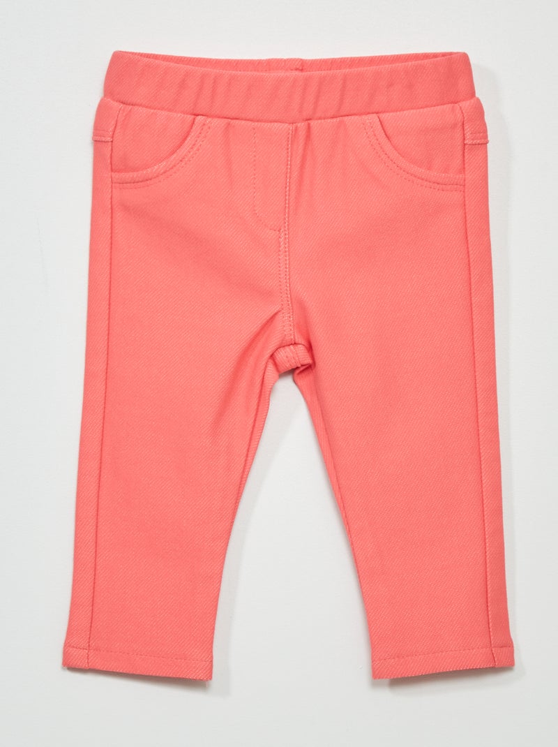 Jegging elástico ROSA - Kiabi