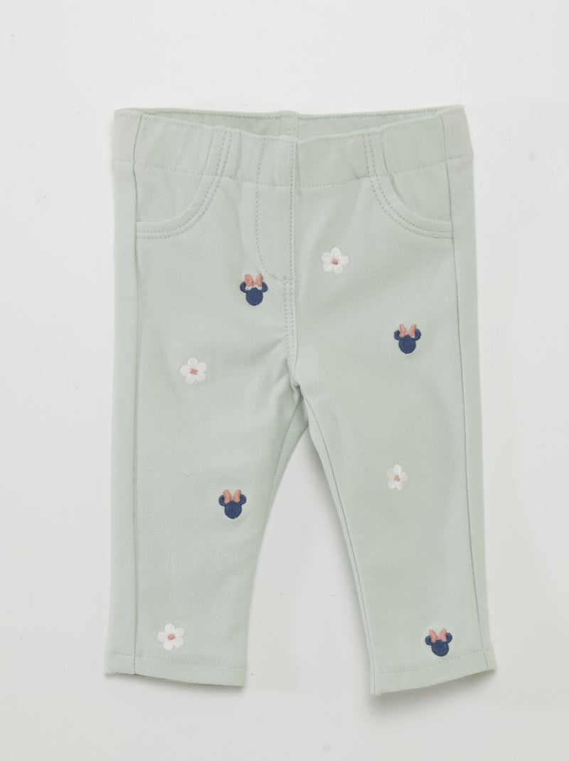 Jegging estampado 'Minnie' VERDE - Kiabi