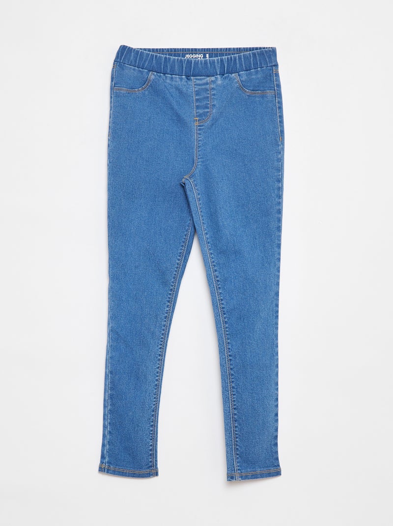 Jegging liso Azul - Kiabi