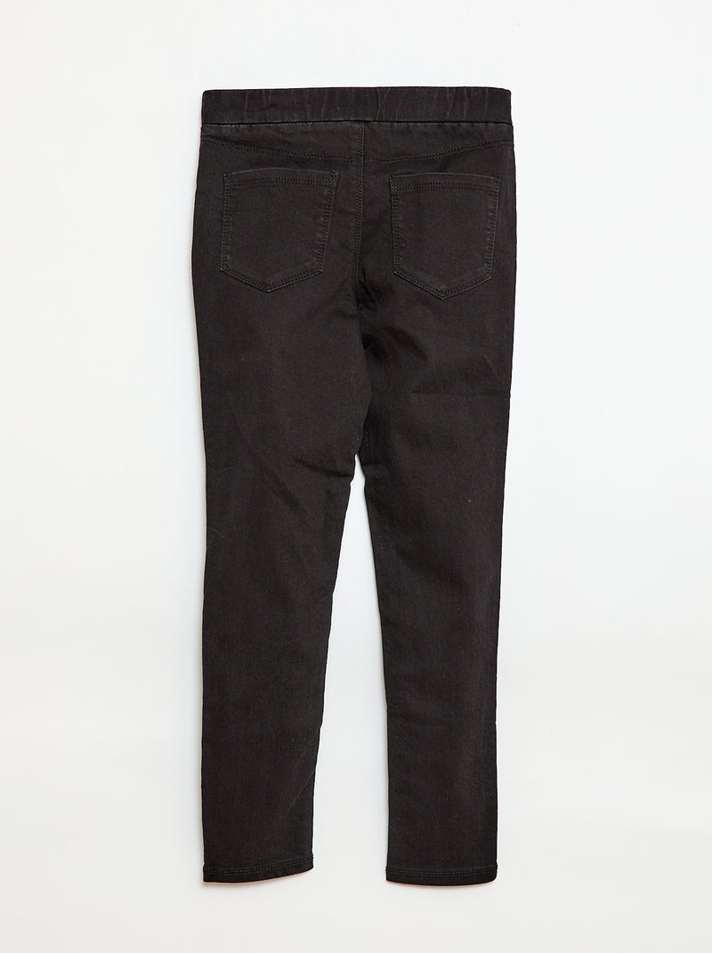 Jegging liso Negro - Kiabi