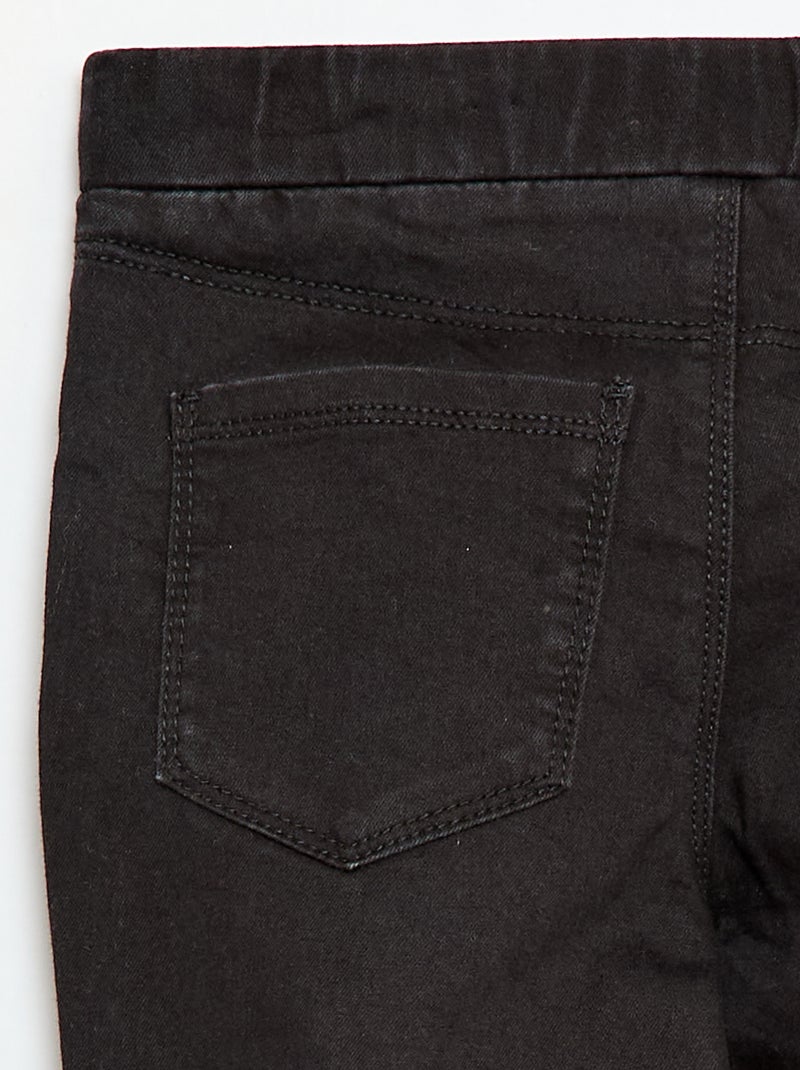Jegging liso Negro - Kiabi