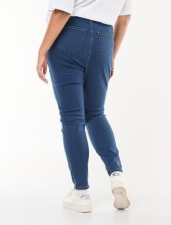 Jegging regular elástico de tiro alto