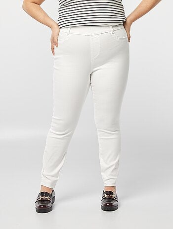 Jegging regular elástico de tiro alto