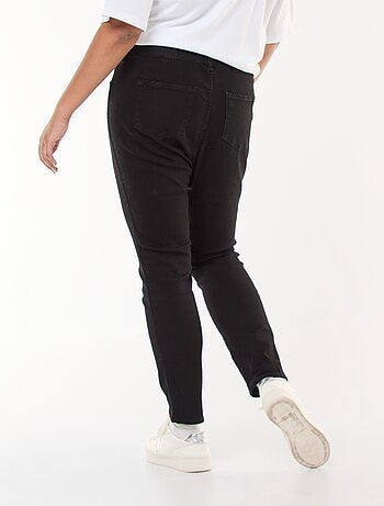 Jegging regular elástico de tiro alto