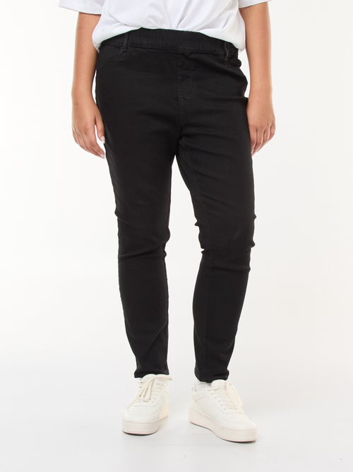 Jegging regular elástico de tiro alto - Kiabi