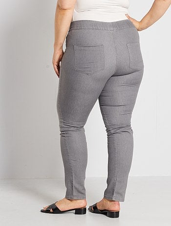 Tallas grandes mujer - Jegging slim L32 - Kiabi