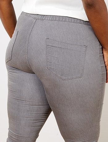 Tallas grandes mujer - Jegging slim L32 - Kiabi