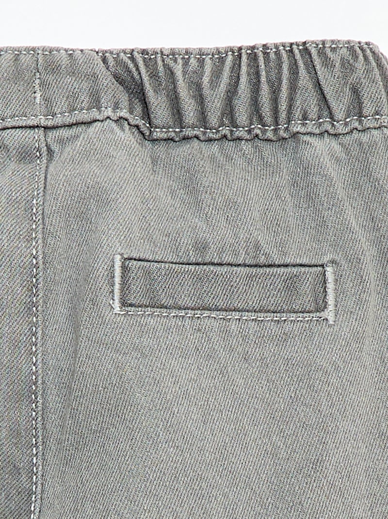 Jegging vaquero Gris - Kiabi