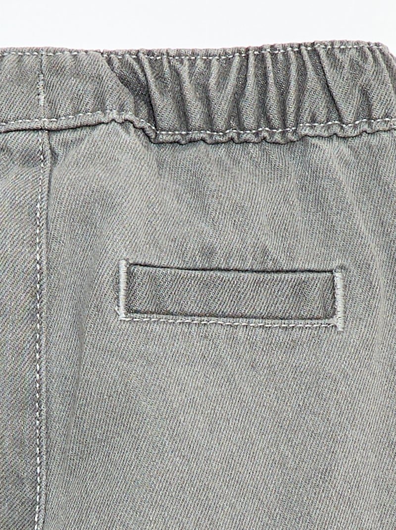 Jegging vaquero Gris - Kiabi
