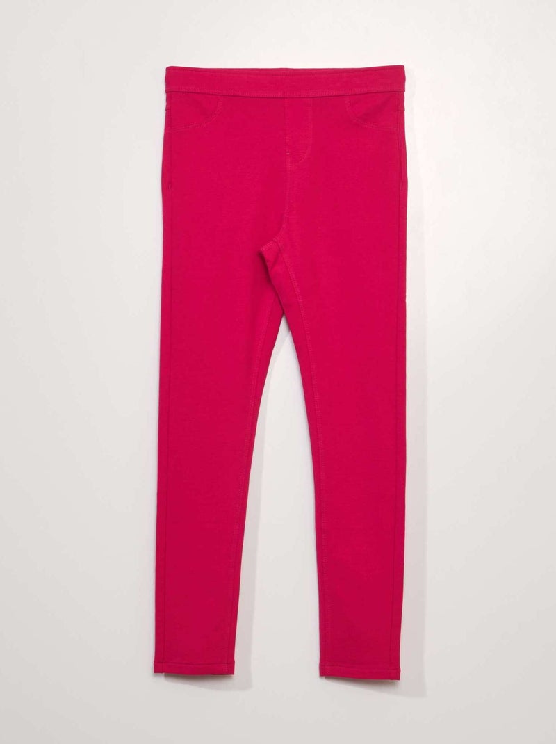 jeggings lisos ROSA - Kiabi