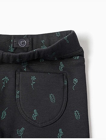 Jeggings pitillo perchados con estampado floral