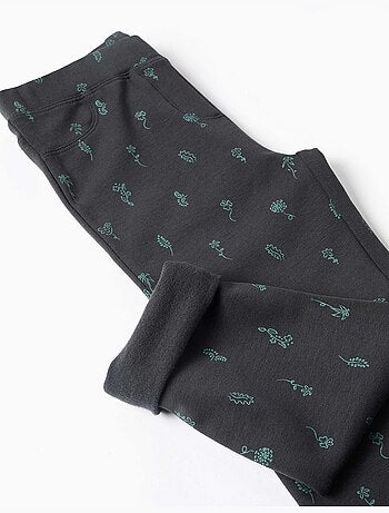 Jeggings pitillo perchados con estampado floral