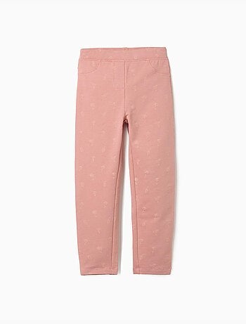 Jeggings pitillo perchados con estampado floral