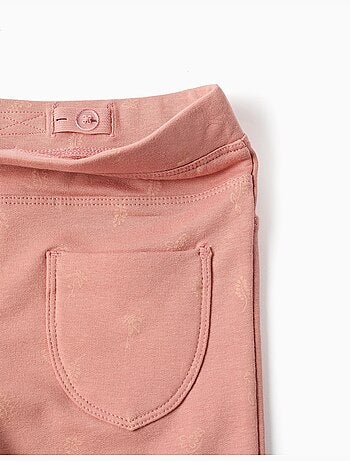 Jeggings pitillo perchados con estampado floral