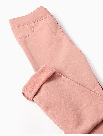 Jeggings pitillo perchados con estampado floral