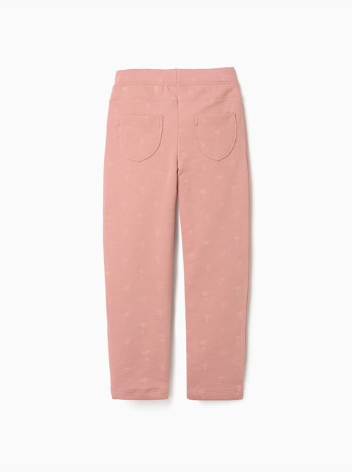 Jeggings pitillo perchados con estampado floral - Kiabi