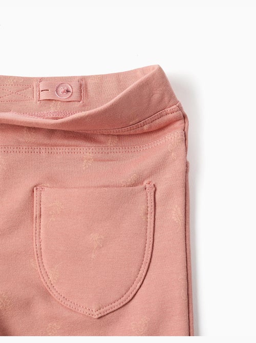 Jeggings pitillo perchados con estampado floral - Kiabi