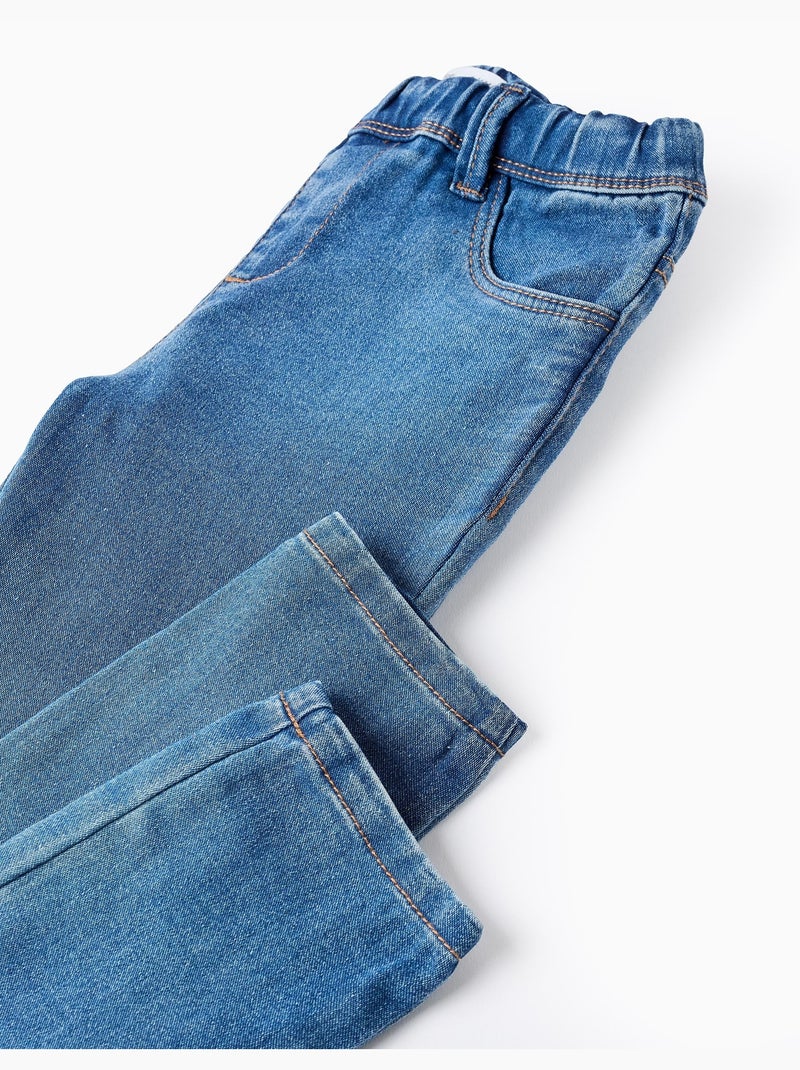Jeggings vaqueros con cintura ajustable Azul Azul - Kiabi