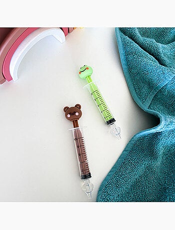 Jeringas reutilizables para lavado nasal de bebé con silicona