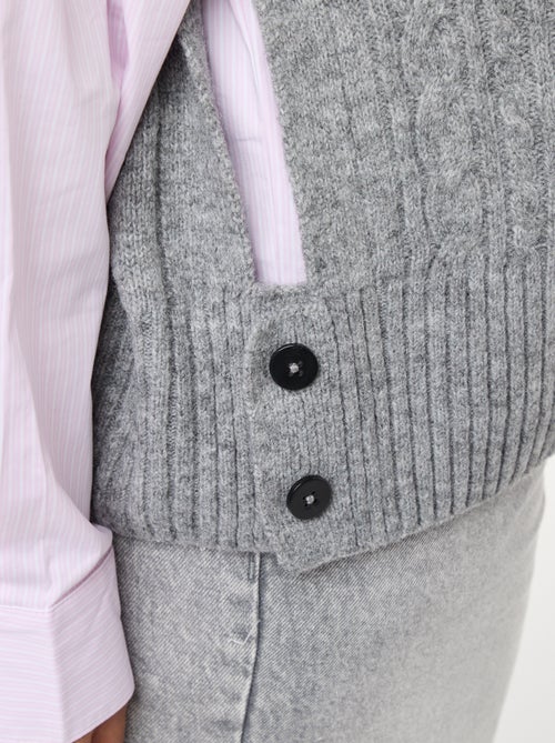 Jersey 2 en 1 con camisa - Kiabi