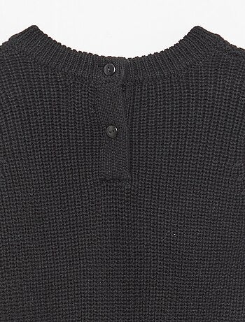 Jersey 2 en 1 de punto y doble gasa de algodón