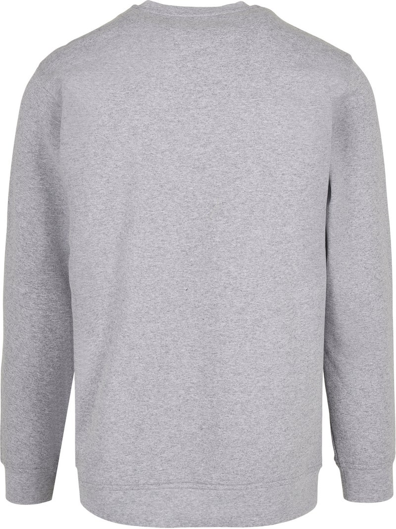 Jersey basic para hombre - build your brand Gris jaspeado - Kiabi