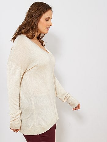 Jersey básico de punto fino - Kiabi