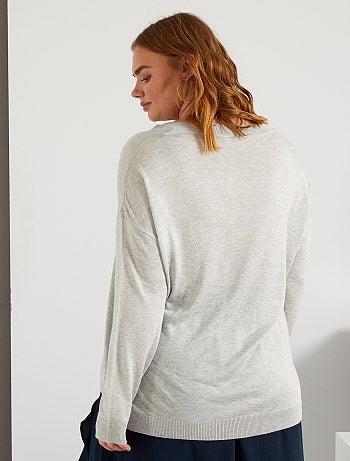 Jersey básico de punto fino - Kiabi