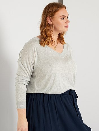 Jersey básico de punto fino - Kiabi