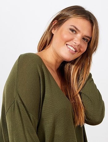 Jersey básico de punto fino - Kiabi