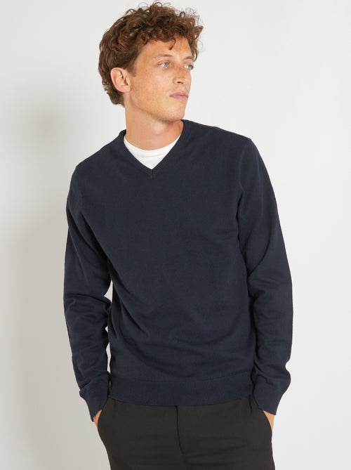 Jersey básico de punto liso - Kiabi