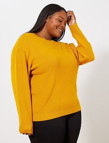 Jersey básico de punto perlado - Kiabi