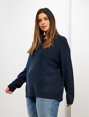 Jersey básico de punto perlado - Kiabi