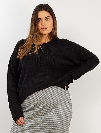 Jersey básico de punto perlado - Kiabi