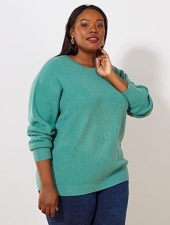 Jersey básico de punto perlado - Kiabi