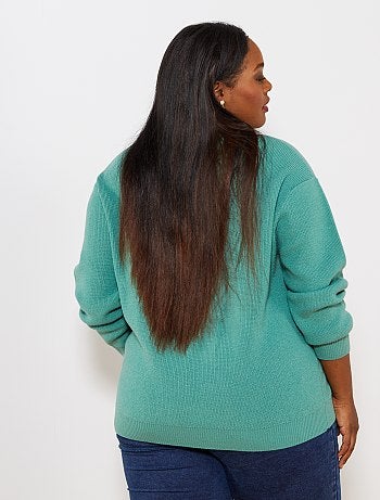 Jersey básico de punto perlado - Kiabi