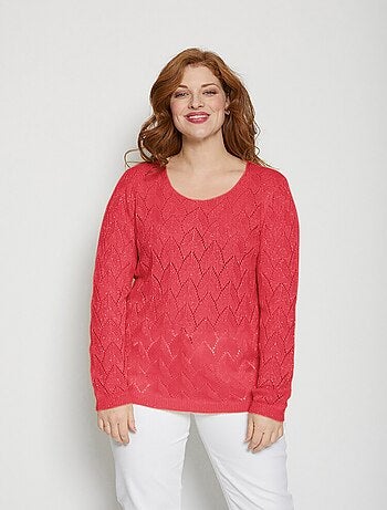 Jersey calado con fibras recicladas - Afibel