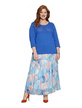 Jersey calado manga 3/4 - Afibel