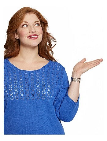 Jersey calado manga 3/4 - Afibel