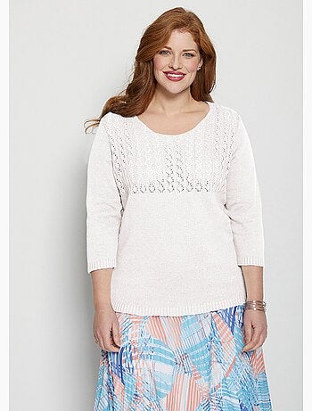 Jersey calado manga 3/4 - Afibel