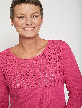 Jersey calado manga 3/4 - Afibel