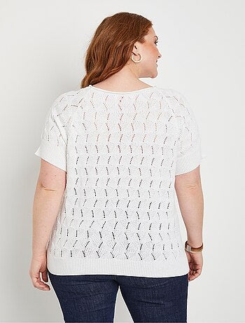 Jersey calado manga corta - Afibel