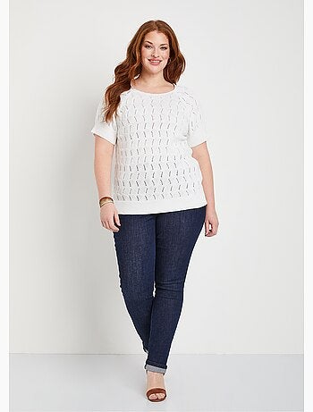 Jersey calado manga corta - Afibel