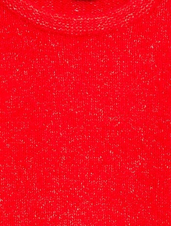 Jersey cálido con mangas abullonadas