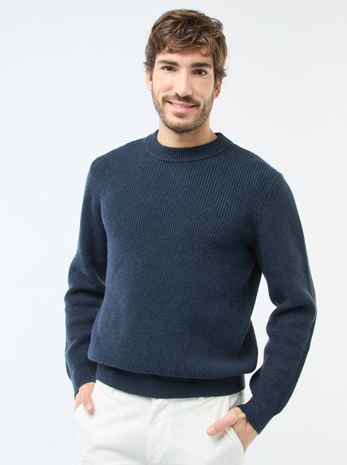 Jersey cálido liso - Kiabi