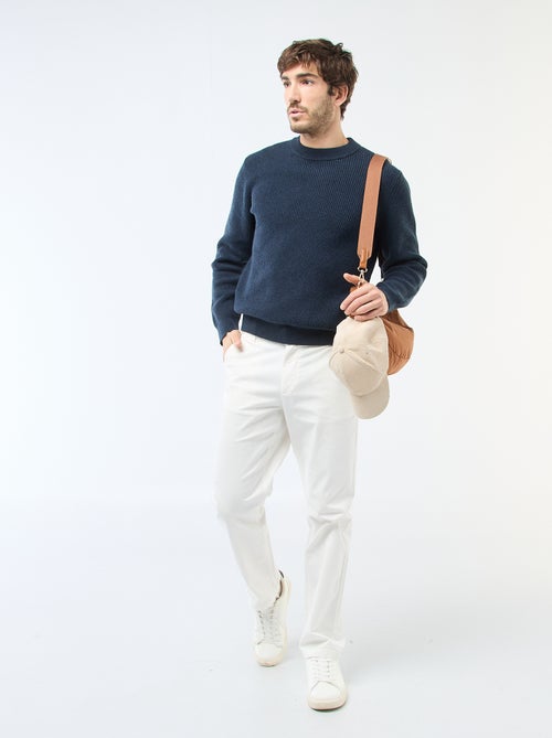 Jersey cálido liso - Kiabi