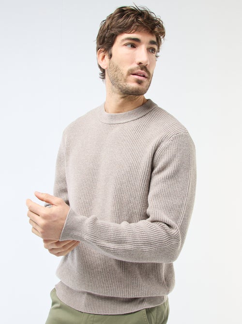 Jersey cálido liso - Kiabi