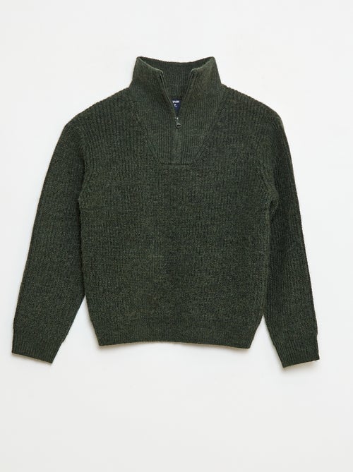 Jersey cálido liso - Kiabi