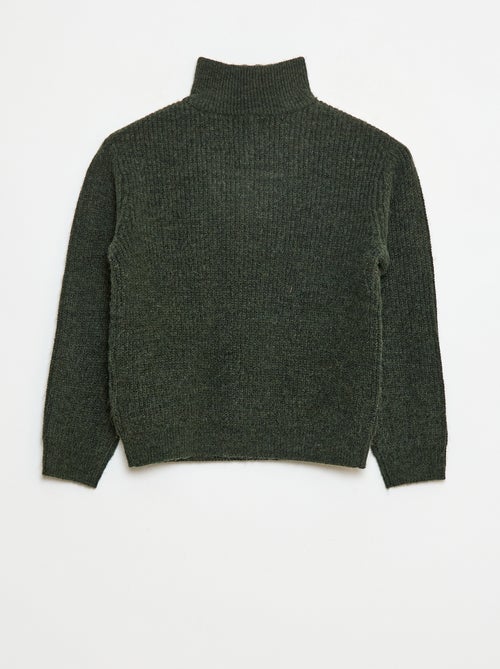 Jersey cálido liso - Kiabi